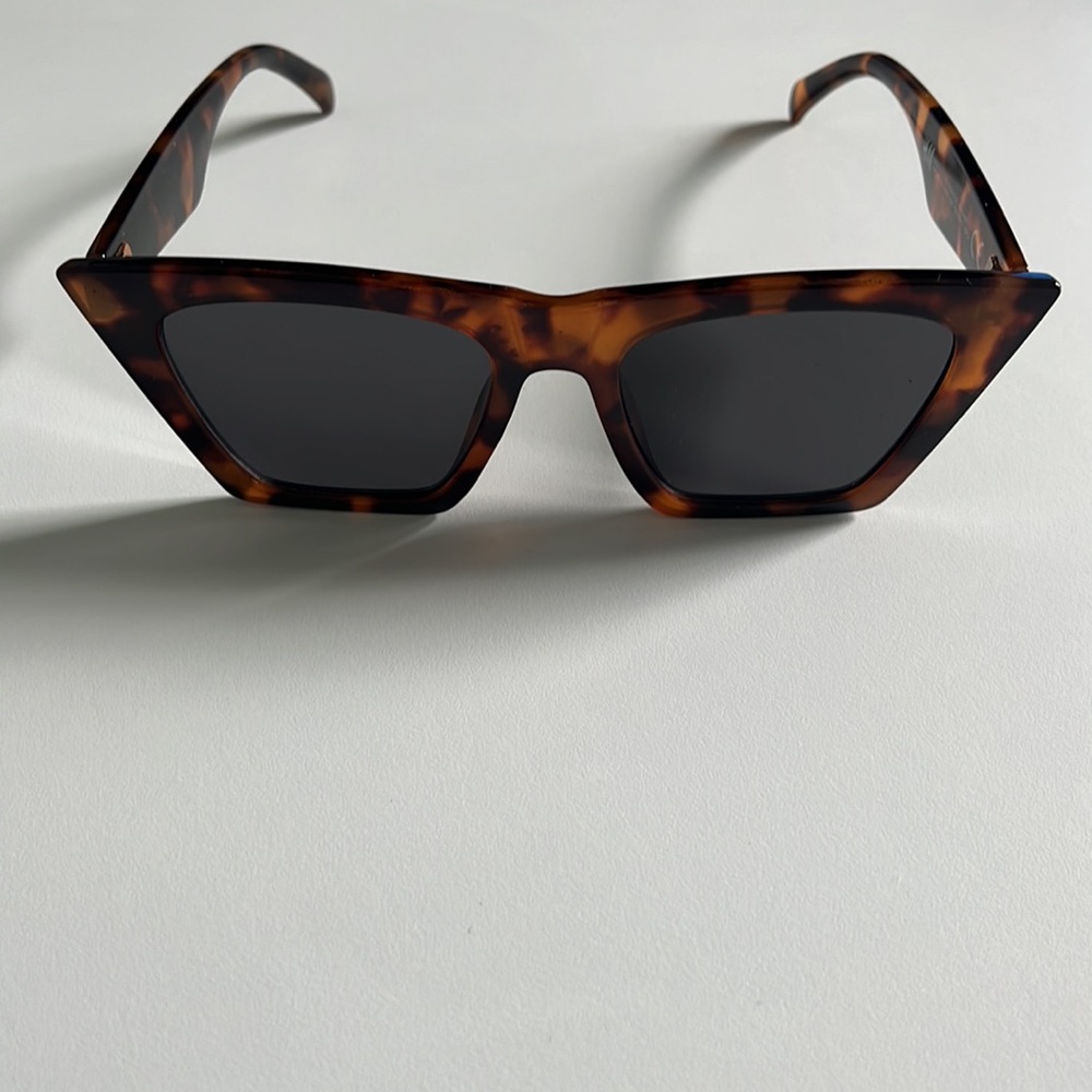 Tortoise shelled sunglasses
